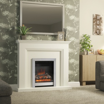 FLARE Collection by Be Modern Westcroft Electric Fireplace Suite